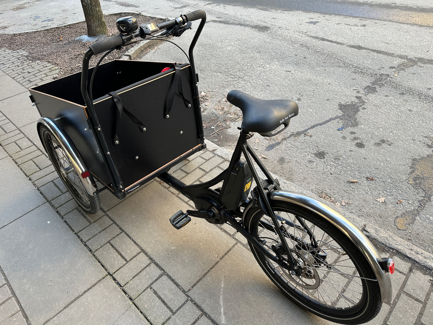 Refurbished Christiania el-lastcykel för 2 barn – med Shimano EP8 Cargo