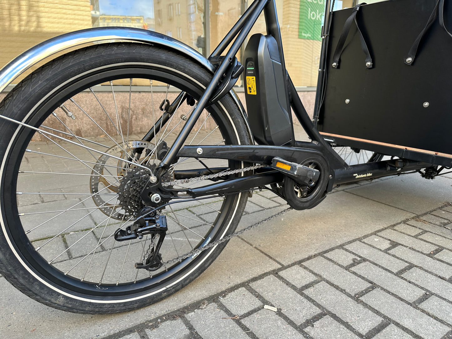 Refurbished Christiania el-lastcykel för 2 barn – med Shimano EP8 Cargo